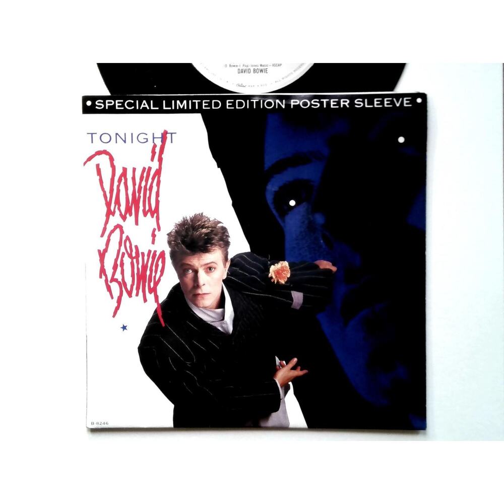 David Bowie – Tonight 7" Vinyl & Picture Poster Sleeve Limited Edition Pop Rock